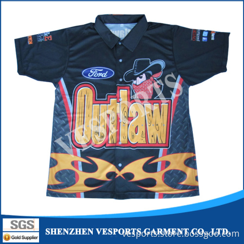 Sublimation Custom Racing Team Uniforms